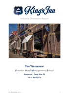 IO Report T. Wassenaar Stenden 2016