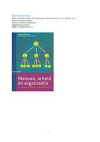 Complete samenvatting boek organisatiepsychologie