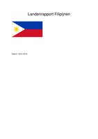 Landenrapport Filipijnen