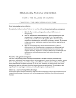 Summary Managing Across Cultures Third Edition - Chapter 1,2,3,4 and 8