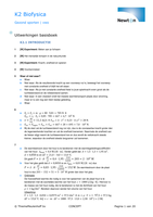antwoorden natuurkunde (newton) keuzehoofdstuk 2 (biofysica) VWO6