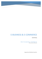 E-business and E-commerce Minor E-touroperating Knowledge test
