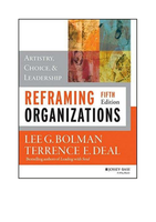 Summary Reframing Organizations