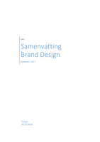 Branding & Conceptontwikkeling