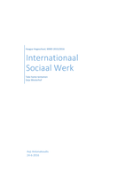 International Social Work 