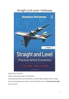 Summary H2 + 4 - Straight And Level - Stephen Holloway