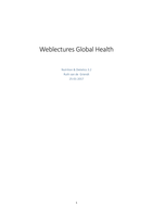 Samenvatting Global Health blok 3.2