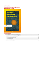 Business Marketing Management - H9 - W. Biemans 7e druk