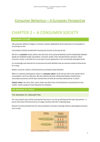 Summary Consumer Behaviour (PDF)