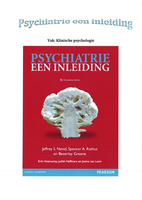 Psychiatrie een inleiding, 8e herziene editie. Zeer complete samenvatting van alle 16 hoofdstukken.