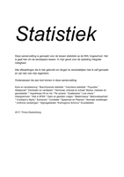 Statistiek basis (eerstejaars)