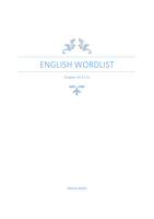 Engels 2.4 Woordenlijst H10-11-12