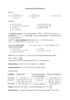 Summary Math 2: Lineair Algebra - AE