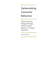 Samenvatting Consumer Behaviour