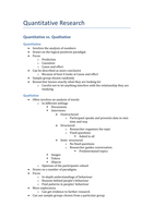 PSY1005S Exam Notes: Quantitive Research, Intelligence, & Community psychology