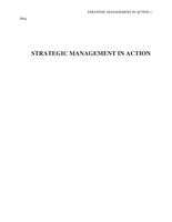 Strategic Management in Action 
