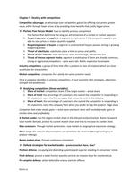 Marketing 5 Summary - Book and class notes