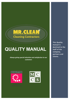 Quality manual of a company
