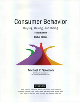Consumer Behaviour by Michael R. Solomon Global Edition