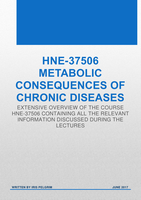 HNE-37506 - Metabolic consequences of chronic diseases - Overview