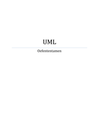 Softwareontwikkeling met UML en Java - Oefententamen (incl. antwoorden)