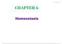 CHAPTER 6 HOMEOSTASIS