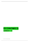 Economics Year 1