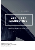 Complete introductie affiliate marketing! 