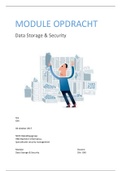 Module Opdracht Data Storage & Security NCOI