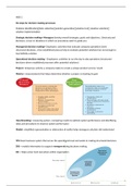 Management Strategy & Database Hoofdstuk 2