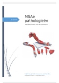MSA Pathologie - Bovenste extremiteit