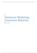 Summary Marketing - Premaster Marketing Analytics