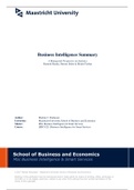 Business Intelligence A Managerial Perspective on Analytics - Ramesh Sharda - Summary 