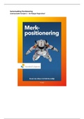 Samenvatting Merk Positionering H1 t/m H10