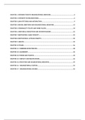 Summary book: Organizational Behavior chapter 2-17 PMO CBL