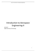 Introduction to Aerospace Engineering-II