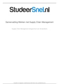 samenvatting supply chain management