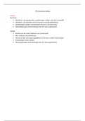 MD Zorg - gehele samenvatting (incl. aantekeningen en verwerkingsvragen)
