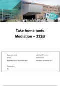 Take home toets mediation 