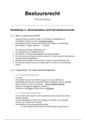 Bestuursrecht samenvatting Windesheim M1.2 - Praktisch bestuursrecht