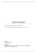 practicum spectroscopie fluor 1 