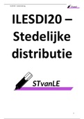 ILESDI20 (Stedelijke distributie) - Samenvatting
