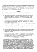 Unit 5 - Marketing Travel and Tourism Products and Services - P3 M2 D1 - Essay