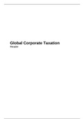 Global Corporate Taxation - Artikelen