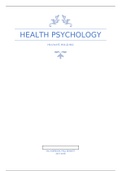 Gezondheidspsychologie H1 t/m H7, H11 & H12