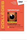 Abrégé - Ophtalmologie 2017