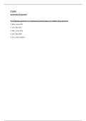 ETH305V - Examination Summary Pack 
