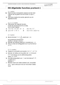 oefentoets Wiskunde B vwo 4 moderne wiskunde hoofdstuk 6: afgeleide functies 