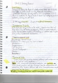 Review notes for plant biology