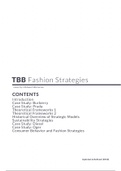 TBB: Fashion Strategies - Updated & Refined (2018)